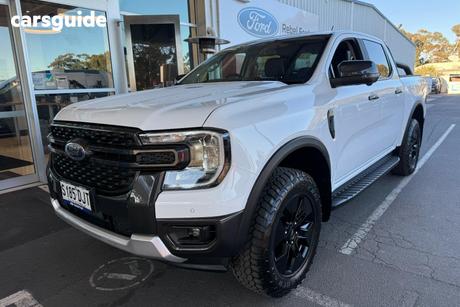 White 2025 Ford Ranger Double Cab Pick Up Phev Sport (4X4)