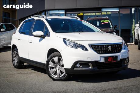 White 2018 Peugeot 2008 Wagon Active