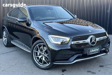 Black 2019 Mercedes-Benz GLC300 Coupe 4Matic