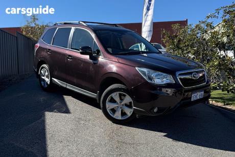 Red 2013 Subaru Forester Wagon 2.5I-L
