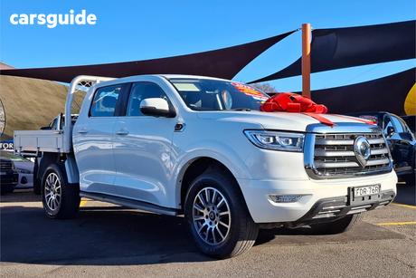 White 2023 GWM UTE Dual Cab Utility Cannon-L (4X4)