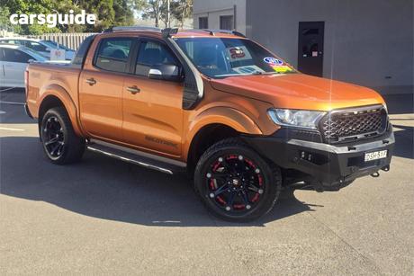 Orange 2017 Ford Ranger Dual Cab Pick-up Wildtrak 3.2 (4X4)