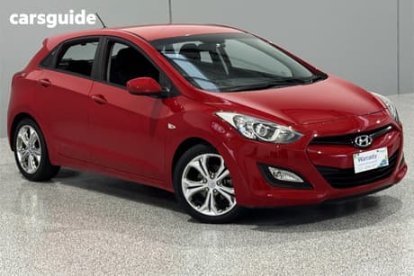 Red 2013 Hyundai I30 Hatchback Active