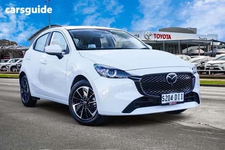 White 2025 Mazda Mazda2 Hatchback G15 Gt