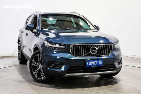 Blue 2021 Volvo XC40 Wagon T4 Inscription (Awd)