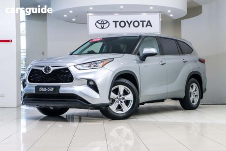 Silver 2025 Toyota Kluger Wagon Gx Hybrid Awd