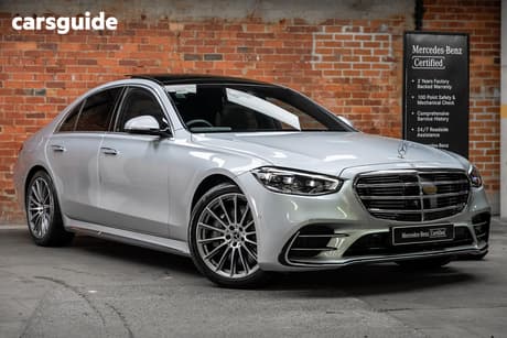 Silver 2025 Mercedes-Benz S450 Saloon 4Matic