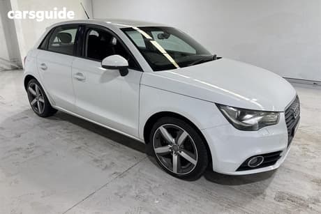 White 2014 Audi A1 Hatchback Sportback 1.4 Tfsi Ambition