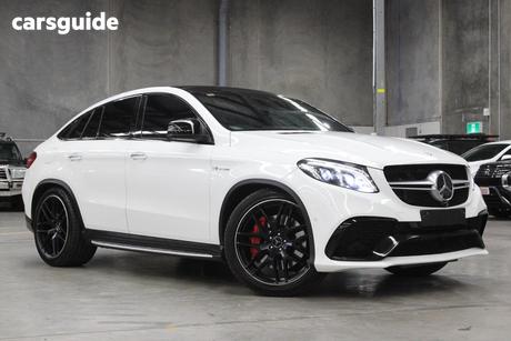 White 2015 Mercedes-Benz GLE63 Coupe S 4Matic