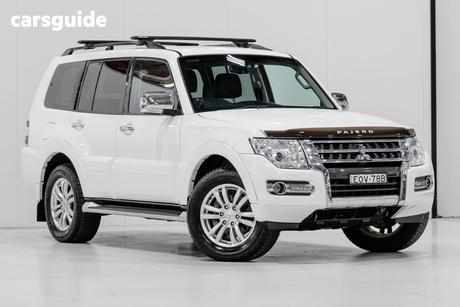 White 2021 Mitsubishi Pajero Wagon Gls (4X4) 7 Seat