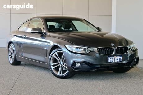 Grey 2016 BMW 430I Coupe M Sport