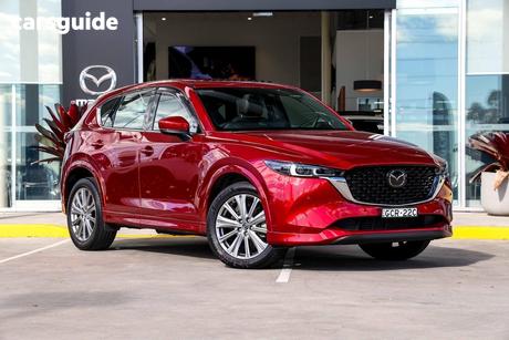 Red 2022 Mazda CX-5 Wagon Akera Turbo (Awd)