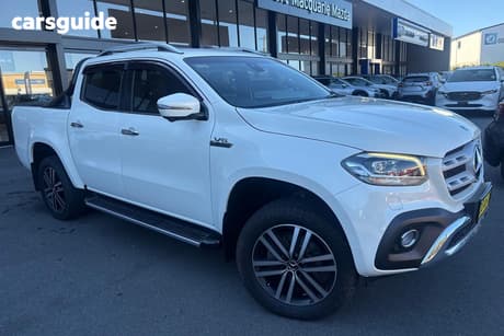 White 2018 Mercedes-Benz X350 Dual Cab Utility D Power (4Matic)