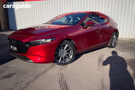 Red 2019 Mazda 3 Hatchback G25 Gt