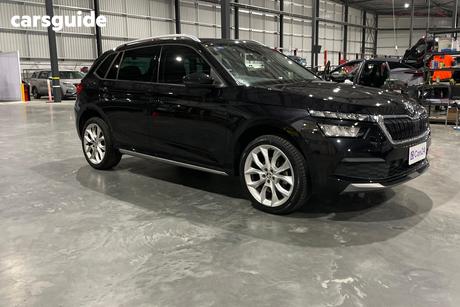 Black 2020 Skoda Kamiq Wagon 85Tsi