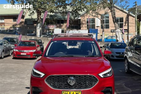 Red 2022 MG ZST Wagon Core