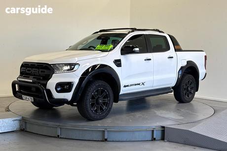 White 2022 Ford Ranger Double Cab Pick Up Wildtrak 2.0 (4X4)