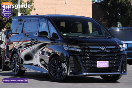 Black 2024 Toyota Vellfire SUV Z PREMIER (HYBRID)