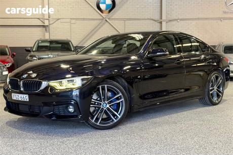 Black 2017 BMW 440I Coupe Gran Coupe