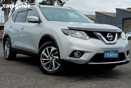 Silver 2014 Nissan X-Trail Wagon Tl (Fwd)