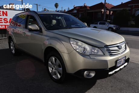 Gold 2012 Subaru Outback Wagon 3.6R Premium