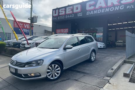 Silver 2013 Volkswagen Passat Wagon 118 Tsi