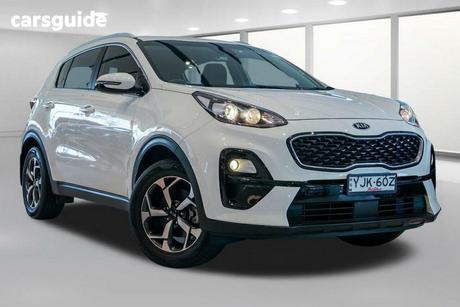 White 2019 Kia Sportage Wagon Si (Fwd)