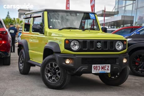 Yellow 2024 Suzuki Jimny Wagon Glx