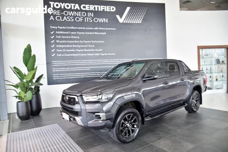 Grey 2021 Toyota Hilux Double Cab Pick Up Rogue (4X4)