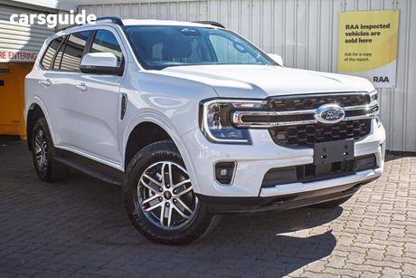 White 2025 Ford Everest Wagon Trend (4Wd)