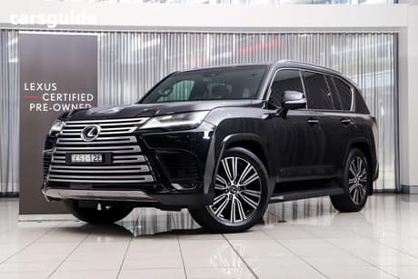 Black 2022 Lexus LX600 Wagon