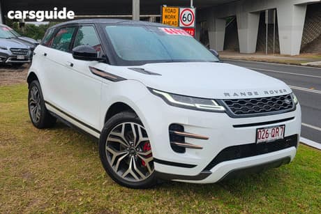 White 2022 Land Rover Range Rover Evoque Wagon P250 R-Dynamic Hse (184Kw)