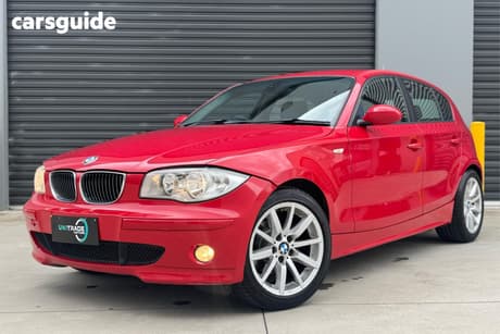 Red 2005 BMW 1 Hatch 120I R