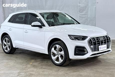 White 2022 Audi Q5 Wagon 45 Tfsi Quattro Mhev