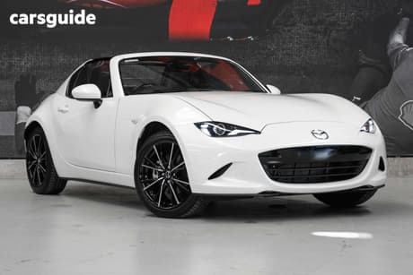 White 2026 Mazda MX-5 Convertible G20 Rf Gt