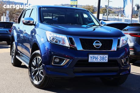 Blue 2017 Nissan Navara Dual Cab Utility St N-Sport (Special Edition)