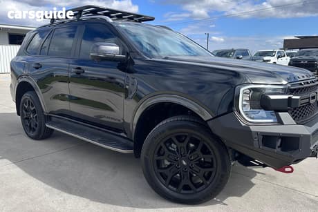 Black 2024 Ford Everest Wagon Wildtrak Special Edition (4Wd)
