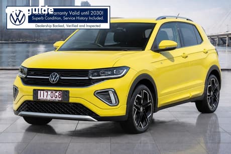 Yellow 2025 Volkswagen T-Cross Wagon 85Tsi R-Line