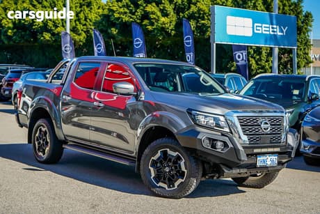 Grey 2022 Nissan Navara Dual Cab Pick-up St-X (4X4) Leather/Sunroof