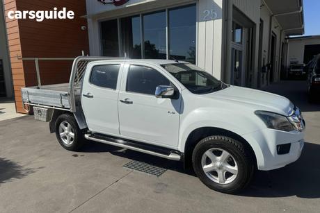 White 2016 Isuzu D-MAX Crew Cab Utility Ls-U Hi-Ride (4X4)