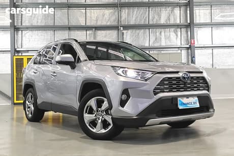 Silver 2019 Toyota RAV4 Wagon Cruiser 2Wd Hybrid