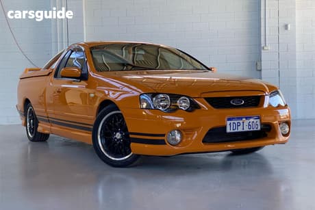 Orange 2006 Ford Falcon Utility Xr6T