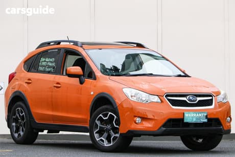 Orange 2014 Subaru XV Wagon 2.0I-L