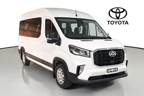 White 2026 LDV Deliver 9 Mini-bus Lwb Mid Roof 12 Seat