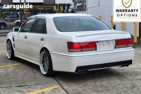 White 2002 Toyota Crown Sedan JZS171 • ATHLETE V