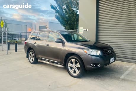 Grey 2009 Toyota Kluger Wagon Kx-S (Fwd)