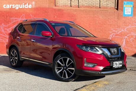 Red 2018 Nissan X-Trail Wagon Ti (4Wd)