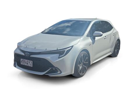 White 2025 Toyota Corolla Hatchback Zr Hybrid