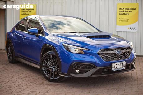 Blue 2022 Subaru WRX Sedan Rs (Awd)