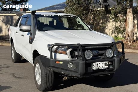 White 2017 Ford Ranger Dual Cab Utility Xls 3.2 (4X4)